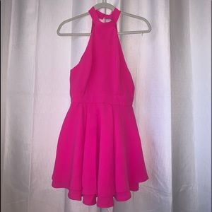 Cute pink summer dress